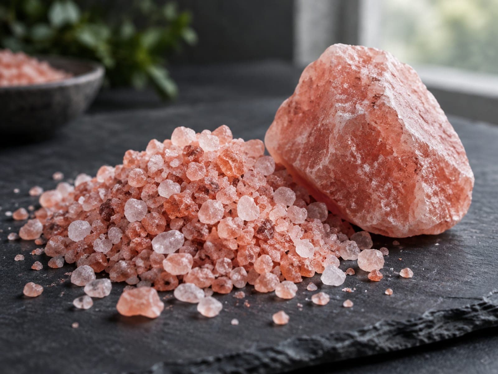 Salt: Himalayan pink salt from the Khewra mine