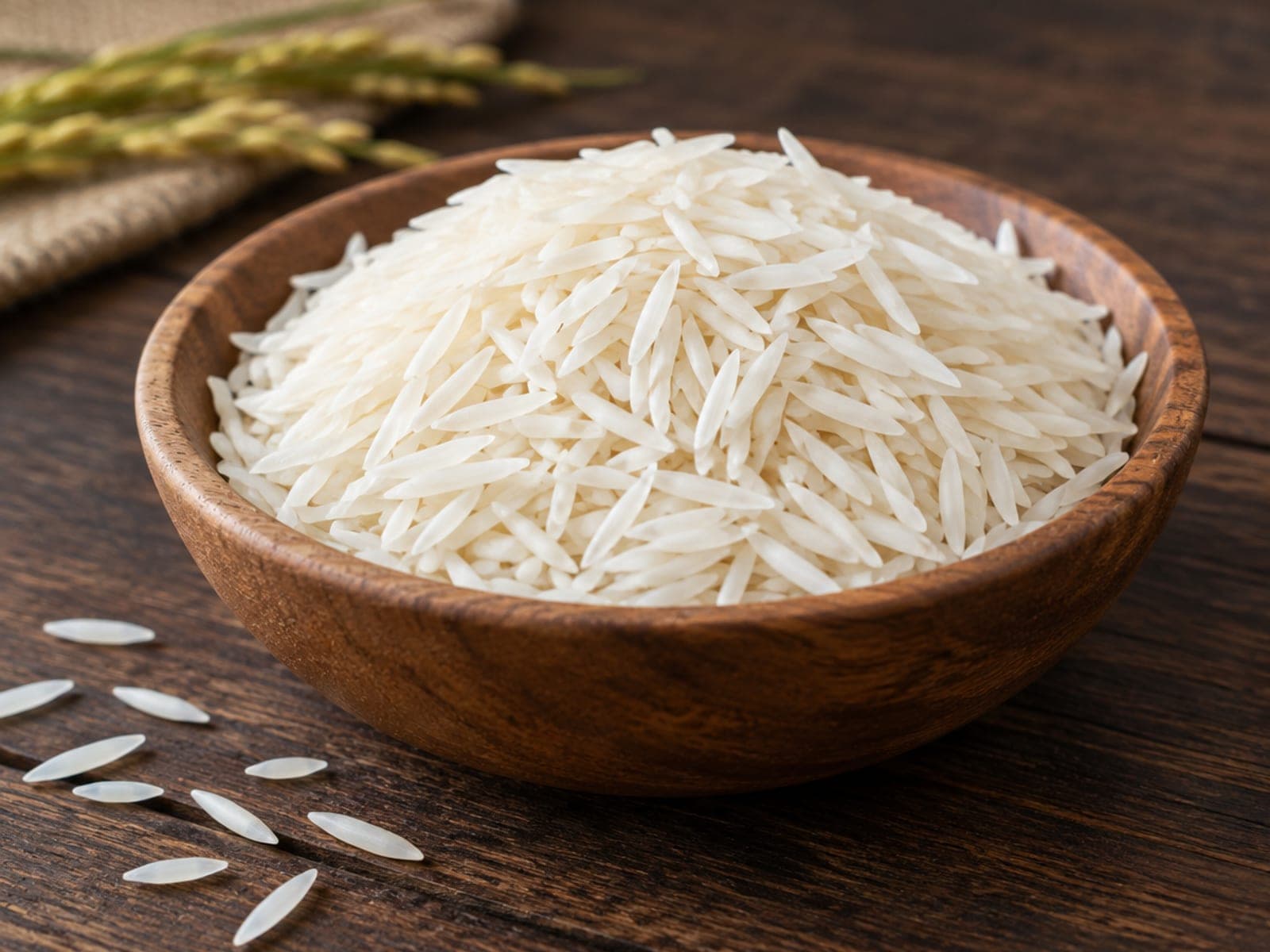Basmati 1121 steam (single): Extra-long grain, single steam